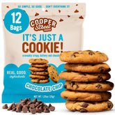 COOPER STREET front packaging showing twelve school-safe snack packs
