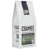 COpHEE front packaging 12 oz bag showing pH label and brand benefit