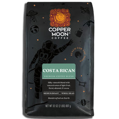 Copper Moon front packaging showing 2 lb bag and brand appeal for freshness