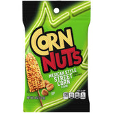 Corn Nuts front packaging showing Mexican Street Corn flavor and bold branding for quick recognition