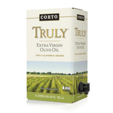 CORTO TRULY 3L front packaging showcasing certified extra virgin quality