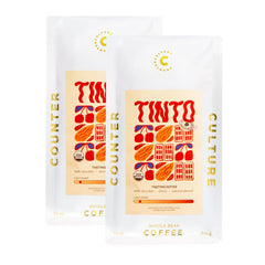 Counter Culture Tinto front packaging showing organic label and flavor notes