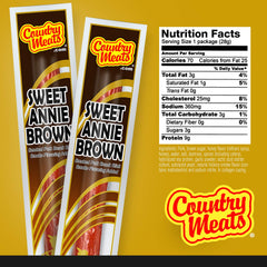 Country Meats close-up of meat stick texture highlighting lean quality and satisfying chew