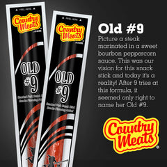 Country Meats opened pack with sticks visible for easy portioning