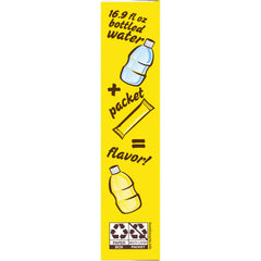 Glass of Country Time Lemonade zero sugar with ice illustrating refreshing taste