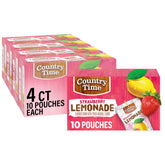 Country Time front box showing 40-count pack and branding for easy stocking