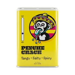 Crack Spice front packaging showing bold chili lime label and jar design, enticing flavor