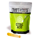Craft A Brew front bag showing 2 lb citric acid for brightening ferments