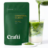 Crafti front packaging jar showing brand and organic label for confident purchase