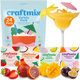 CRAFTMIX front packaging showing full 24-pack variety for easy parties