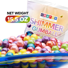 Crafty Confections gumballs dispensing from mini gumball machine for easy refills