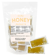 crait front packaging box showing 40 single-serve honey packets for convenience
