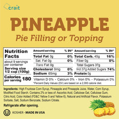 crait close-up of smooth pineapple filling texture highlighting consistency and flavor