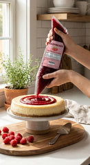 crait squeezing filling onto pastry demonstrating no-mess fast application