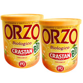 Crastan 1870 front tins showing packaging and organic label benefit
