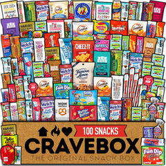 CRAVEBOX front packaging showing brand and variety for easy gifting