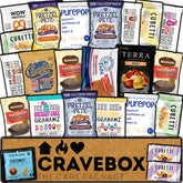 CRAVEBOX front packaging shows compact gift-ready box and summer branding for easy gifting