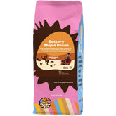 Crazy Cups front packaging showing 10oz bag and flavor name benefit clear identification