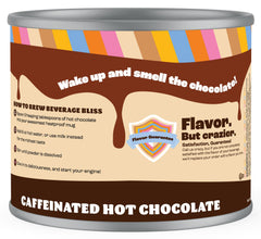 Crazy Cups open canister showing fine powder texture — easy dissolving benefit