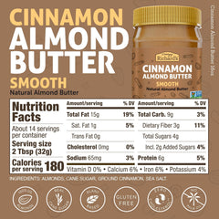 Crazy Richard's close-up texture highlighting creamy almond spread consistency