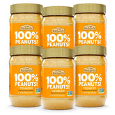 Crazy Richard's front jar showing crunchy peanut butter and brand