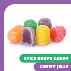 CRAZYOUTLET gum drops used to decorate cupcakes for visual appeal