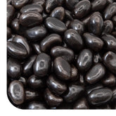 CRAZYOUTLET bag front view showing 2 lb licorice jelly beans and bold branding benefit