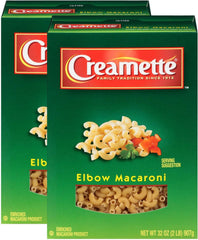 CREAMETTE front packaging showing two 16 oz boxes and clear product view