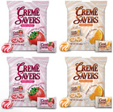 Creme Savers front packaging showing four 12 oz bags and branding, perfect for gifting