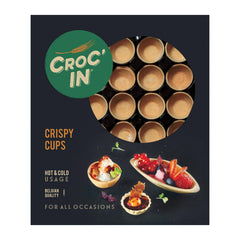 CROC'IN front packaging showing 60 tart shells and brand freshness benefit