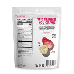 Crunchies close-up of crispy freeze-dried fruit texture for fresh flavor