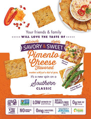 Crunchmaster crackers beside dip showing ideal pairing for entertaining