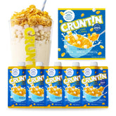 CRUNTIN front packaging showing five sachets and branding benefit clarity