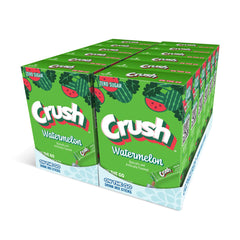Crush front packaging showing 72 watermelon sticks and long-lasting value