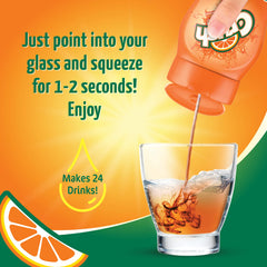 Crush added to carbonated water from SodaStream, brand creates soda-style drinks