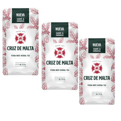 Cruz de Malta front packaging showing brand and pack size benefits