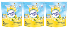 Crystal Light front packaging showing brand and lemonade flavor for quick selection
