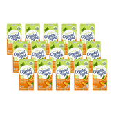 Crystal Light front packaging showing peach mango green tea, clear low-calorie benefit