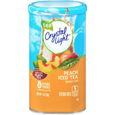 Crystal Light front canister showing label and compact storage benefit