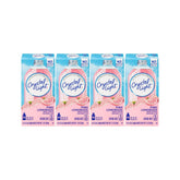 Crystal Light front packaging showing pink lemonade flavor and portability benefit