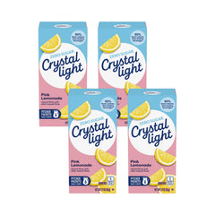 Crystal Light front packaging showing product name and canisters for quick identification and convenience