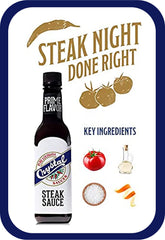 Crystal sauce texture and color in spoon illustrating thick, glossy consistency