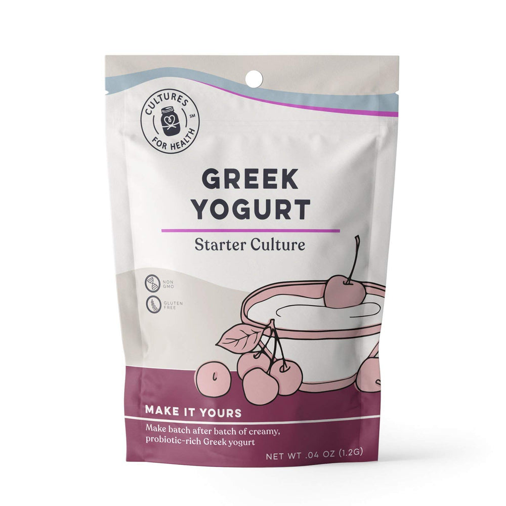 Cultures For Health front packaging showing starter and benefits