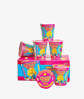 CUP BOKKI front packaging showing six spicy cheese tteokbokki cups for convenience