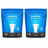 Cup4Cup front packaging showing two 3 lb bags and clear labeling benefit