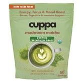 Cuppa Healthy Coffee front packaging showing product and servings for easy selection