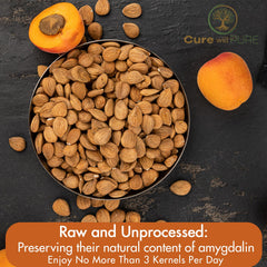 Cure Wid Pure kernels in a ceramic bowl illustrating portioning and convenience