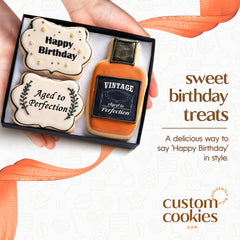 Custom Cookies hand‑decorated cookie closeup showing intricate icing detail and visual appeal