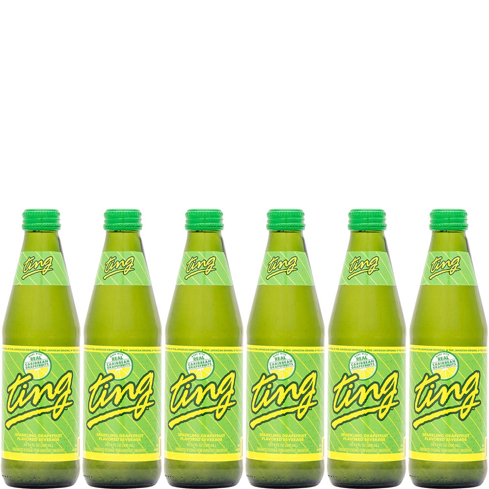 D&G Ting front bottle view showing label and refreshing grapefruit benefit