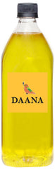 Daana safflower oil pouring into pan demonstrating high‑heat cooking benefit